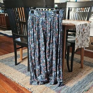 Vintage Floral Maxi Skirt